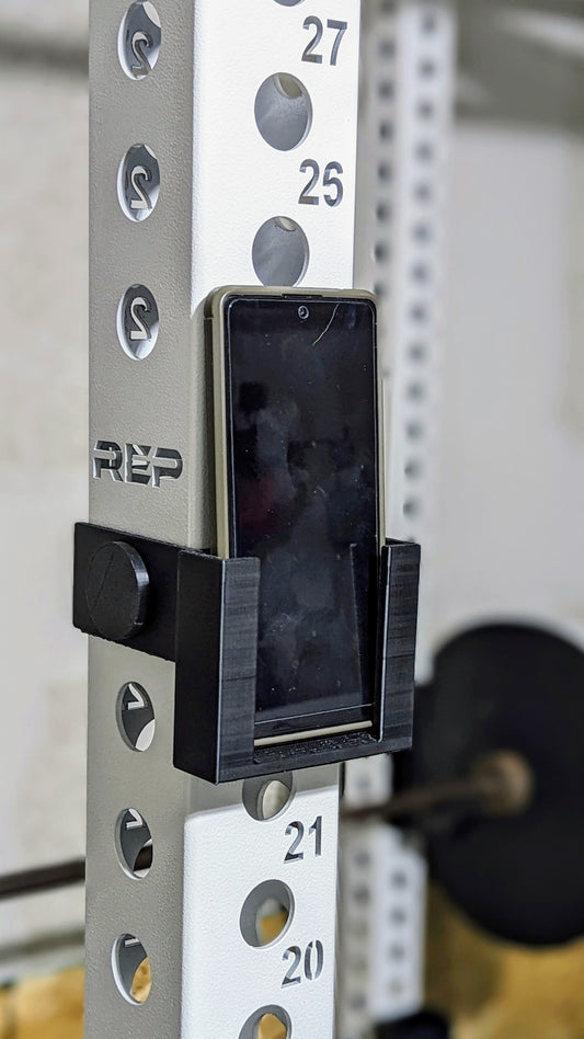 Squat Rack Phone Holder - Rep Fitness