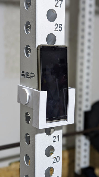 Squat Rack Phone Holder