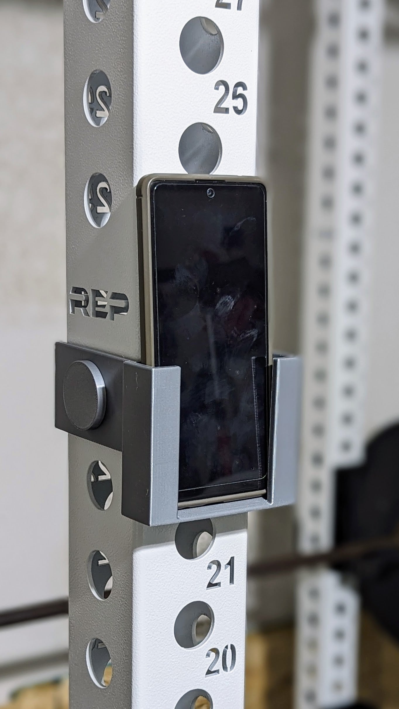 Squat Rack Phone Holder - Titan