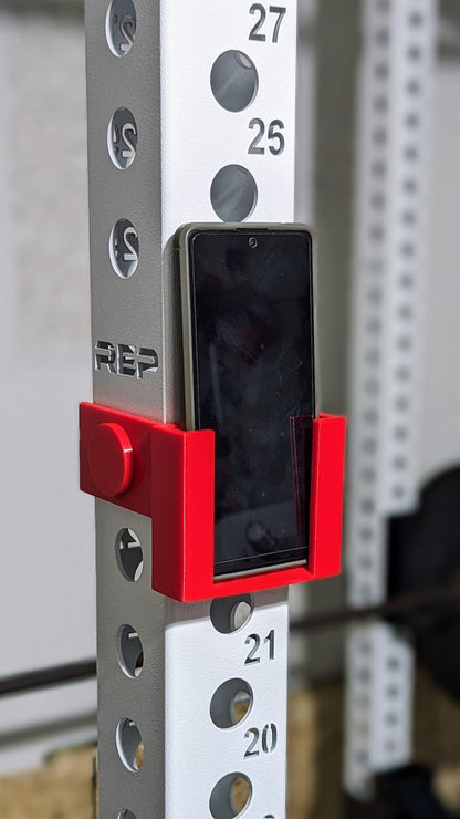 Squat Rack Phone Holder