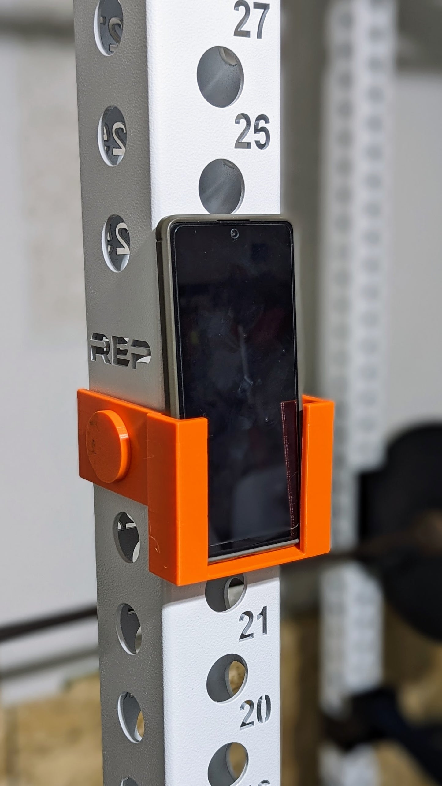 Squat Rack Phone Holder - Rep Fitness