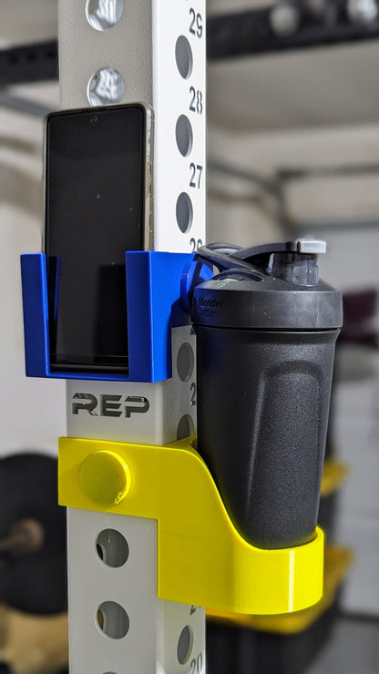 Squat Rack Phone Holder