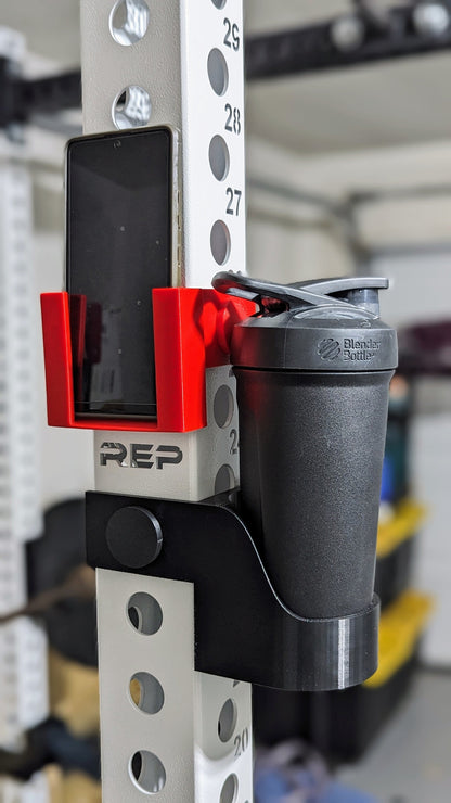 Squat Rack Phone Holder