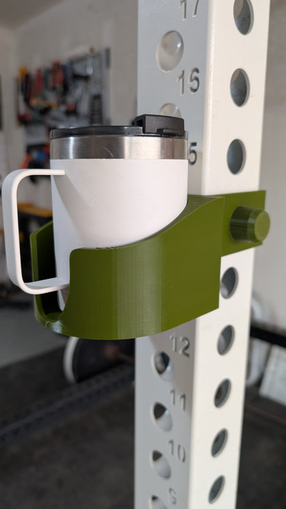 Squat Rack Cup Holder Extra Wide