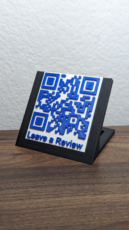 Custom QR Code Stand