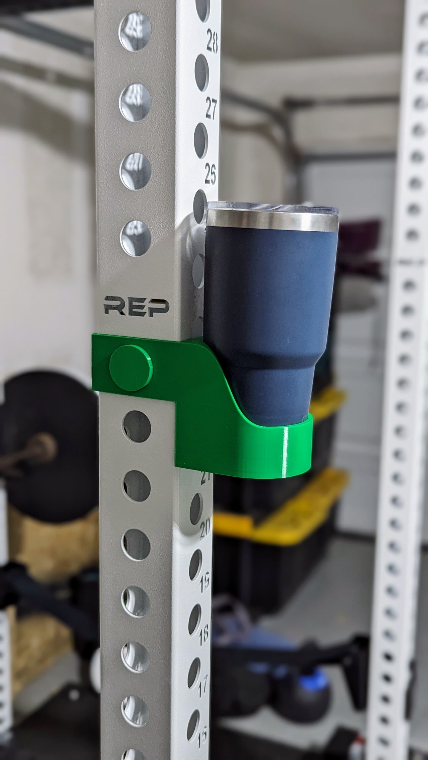 Squat Rack Cup Holder - Bells of Steel