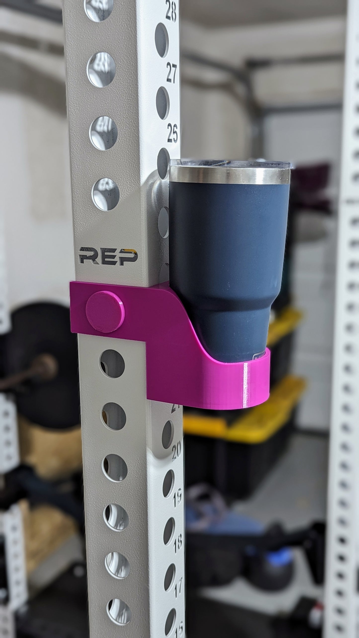 Squat Rack Cup Holder - Bells of Steel