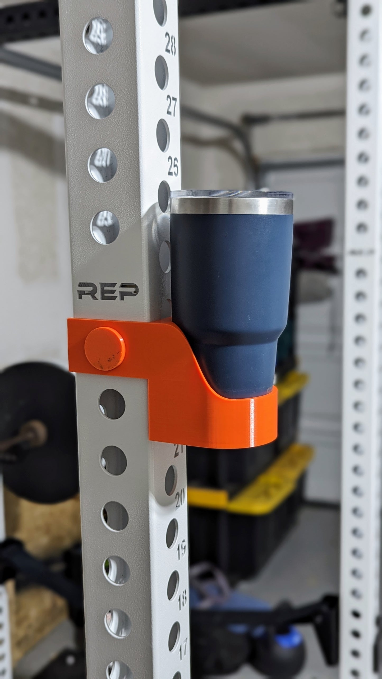 Squat Rack Cup Holder - Bells of Steel